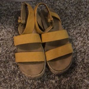 universal threads espadrille flatform shoes 8.5